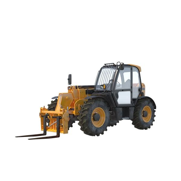 telehandlers can normally encompass heights ranging from 30 to 55 feet